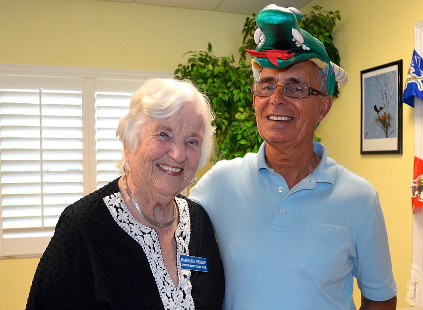 Barbara Bishop and Jim Lopez