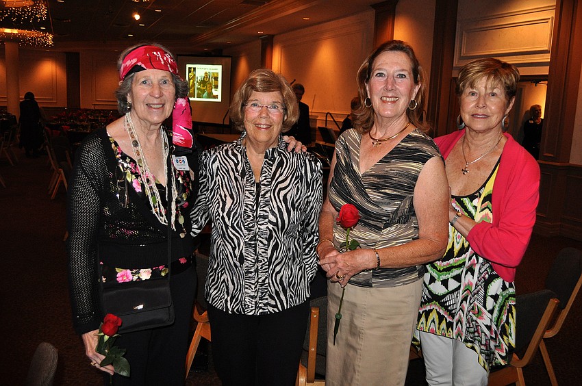 Mary Ann Parker, Phyllis Darling, Cathy Stegeman and Carol Di Ruzza
