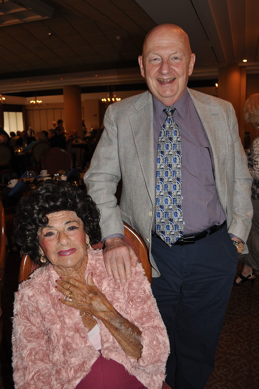 Rose Durham with John Masters