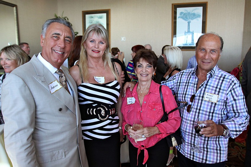 Andrew Vac, Ramona Glanz and Shelly and Michael Apel