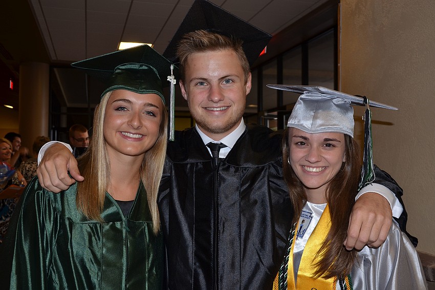 Natalie Novak, Jon Milkovich and Holly Minarich