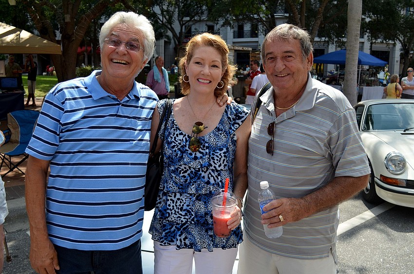 Ernie Ritz with Dianne and Lee Grassia