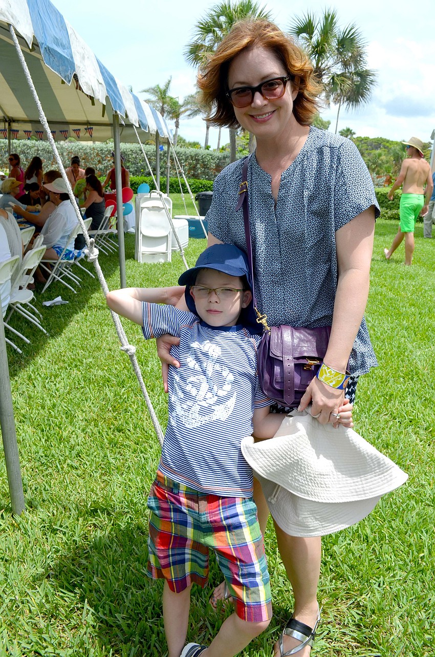 Sally Wheeler-Maier and Liam Henry Maier