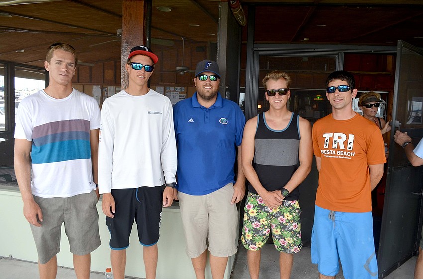 Josh Proctor, Jack Famiglietti, Ross Shedden, Matt Dowd and Ian Nora