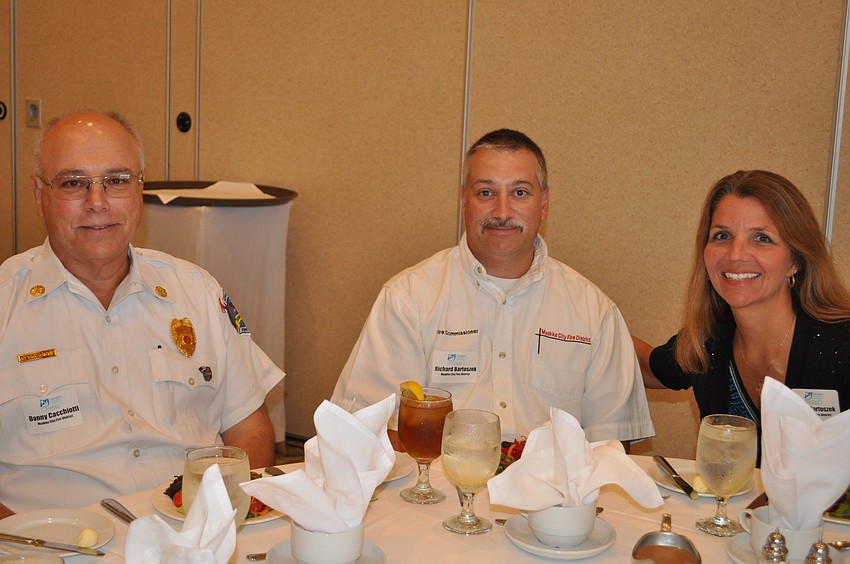 Dan Cacchiotti with Rich and Diane Bartoszek