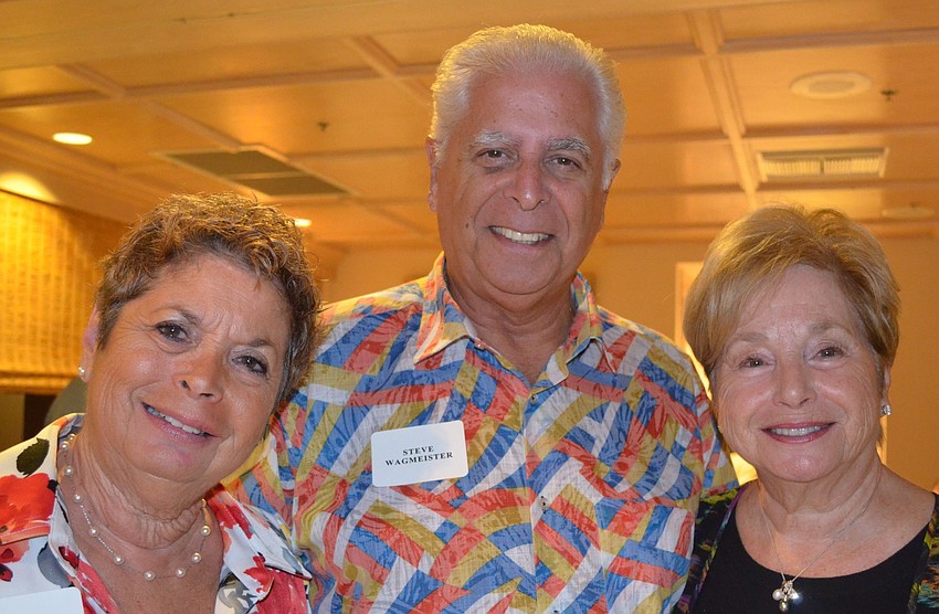 Carol and Steve Wagmeister with Sheila Marks