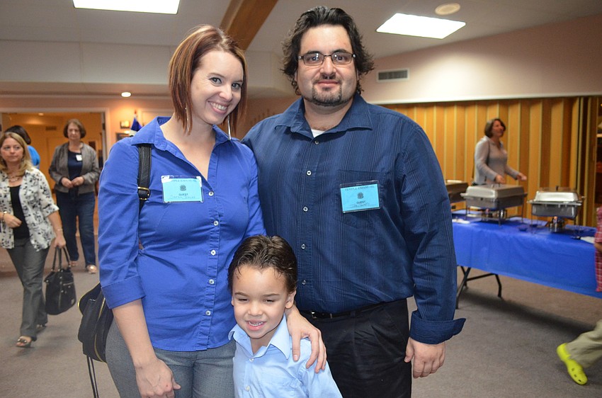 Sarah, Ezra and Ian Smith