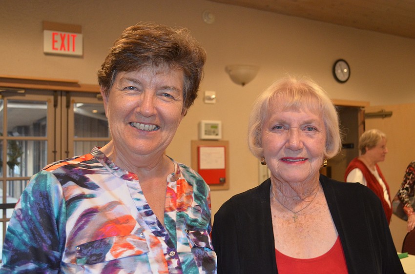 Beverly Underwood and Donna Dubiel