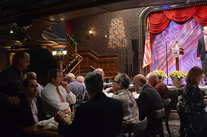 The meeting was held at the Florida Studio Theatre.