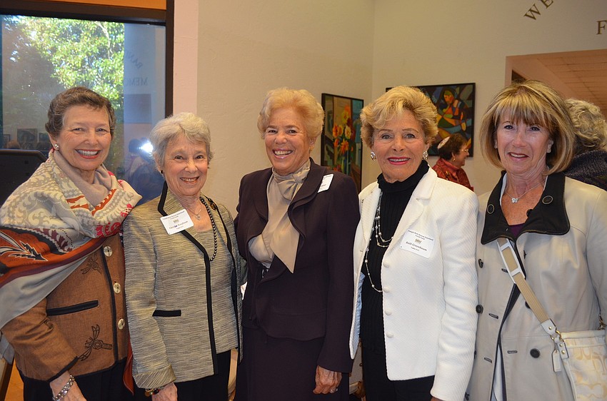 Nancy Rome, Carol Kaufman, Nathalie Diener, Ruth Greenbaum and Nanci Turk