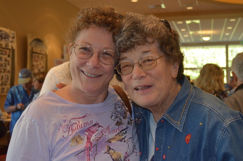 Dee and Do Lahr enjoyed the knishes the most.