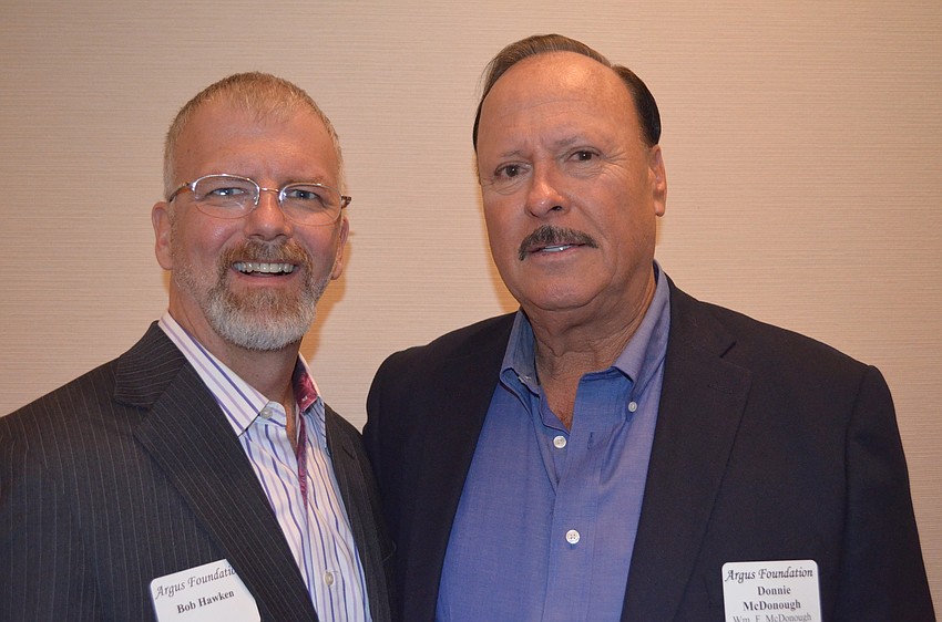 Bob Hawken and Donnie McDonough