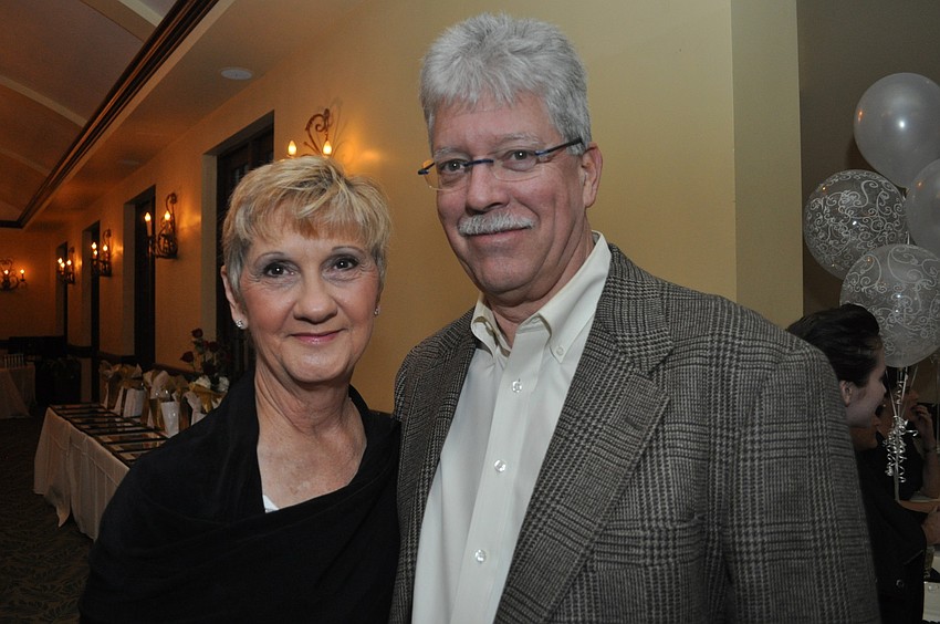 Vanessa Baugh, District 5 Manatee County commissioner, with her husband, Don