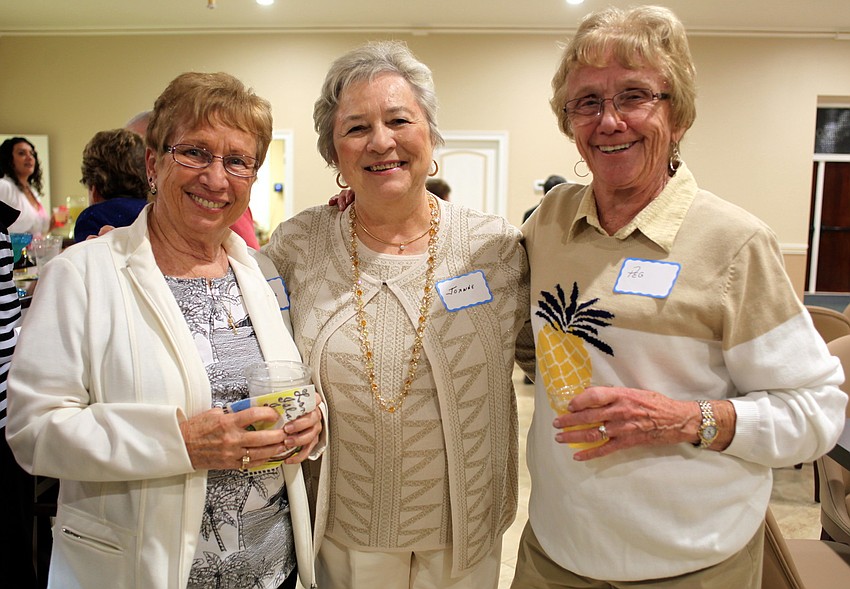 Mary Lou Morris, Joanne Sheehan and Peg Regan