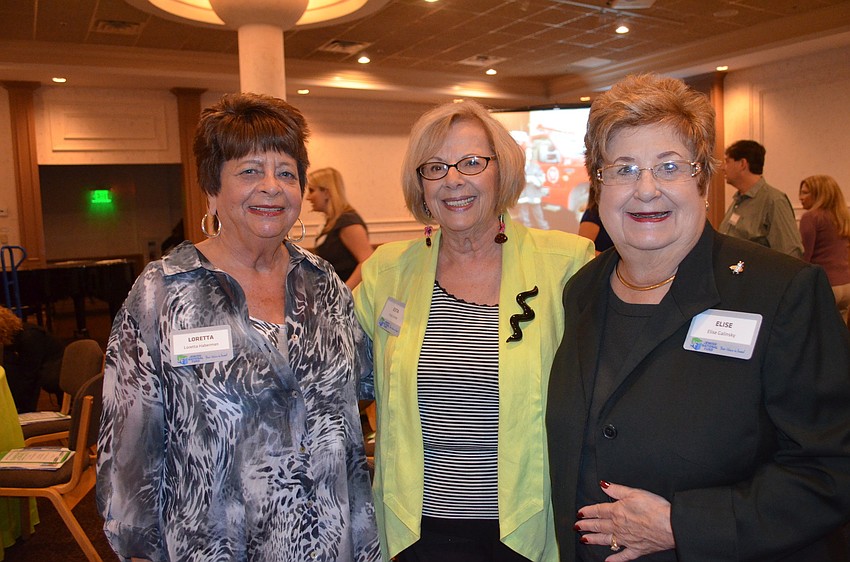 Loretta Harberman, Esta Snider and Elise Galinsky
