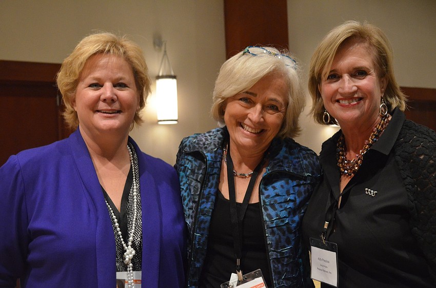 Monica Stynchula, Bevan Rogel and Kitty Preziosi