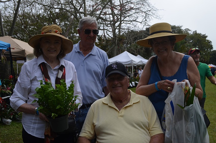 Nancy and Bob Thompson with long-time friends Clint and Marcy Chapman.
