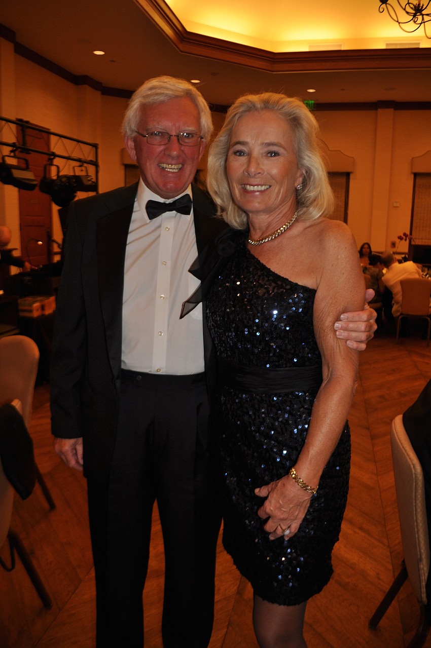 Tim Johnson with Else Friborg