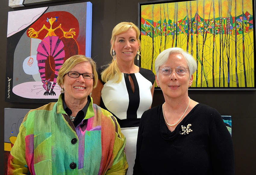 Nancy Smith, Laura Wix and Cheryl Hall