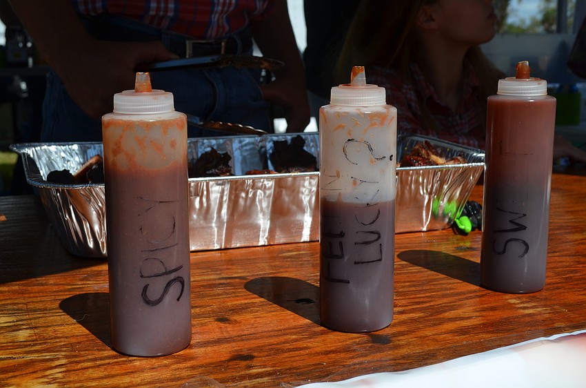 Station 16 offered guests a variety of secret homemade sauces including â€œFeeling Lucky.â€