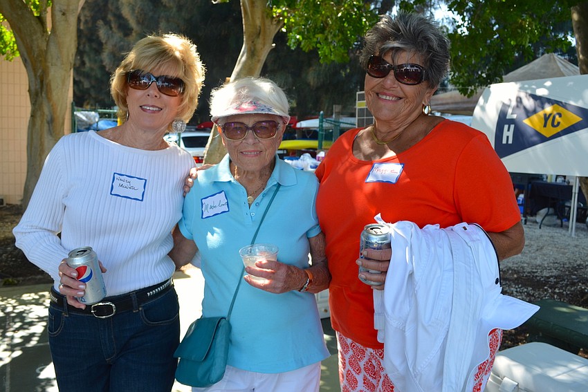 Nancy McNeal, Madeline Raftery and Maggie Edger