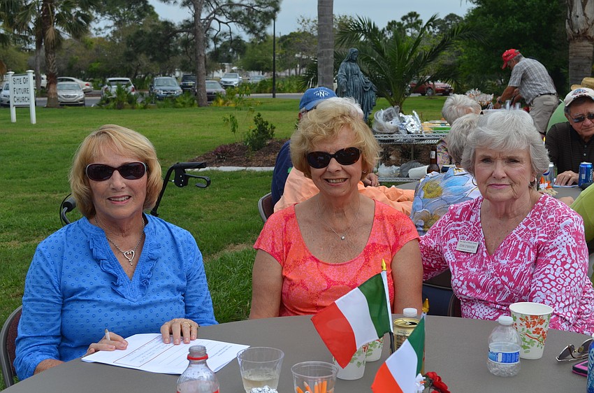 Joan Thomas, Marlene Rembisz and Joan O'Mahony