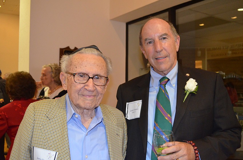 Jerry Daniel and President Gerald Ronkin