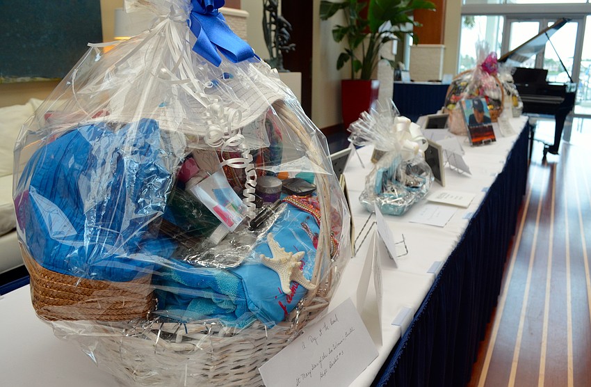 The women were treated to a raffle with a tableful of tempting prizes.