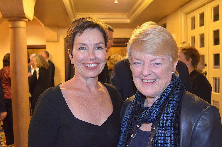 Holly Logan with Carolyn Johnson