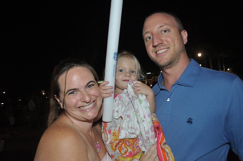 Tanya and Brian Prete with their daughter, Kahlan, 2