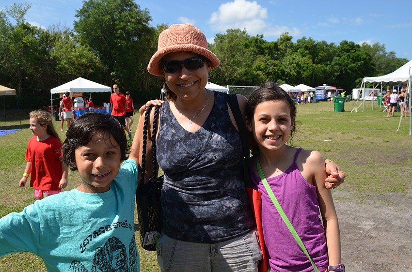 Julian, Stephanie and Olivia Koulish