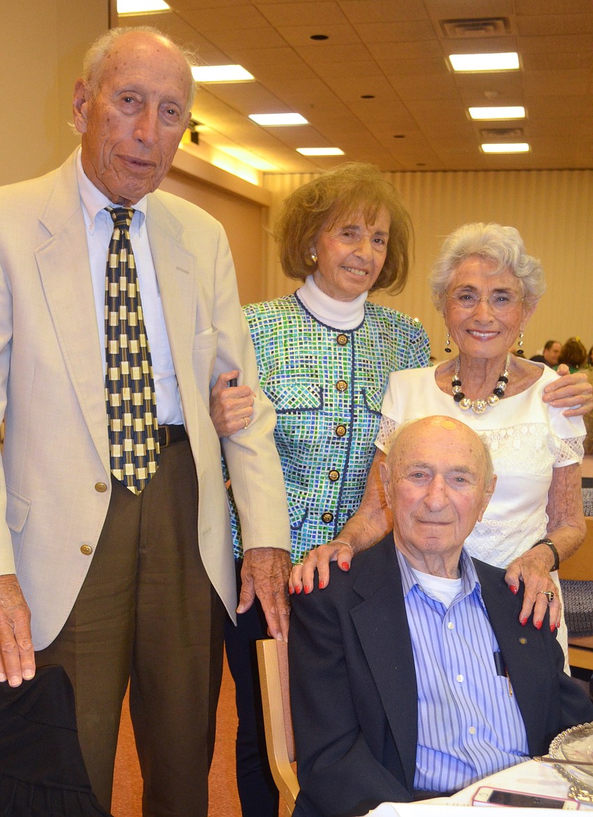 Standing, Edward Cohen, Fran Sax and Arleane Stier; Sitting, Harold Schneider