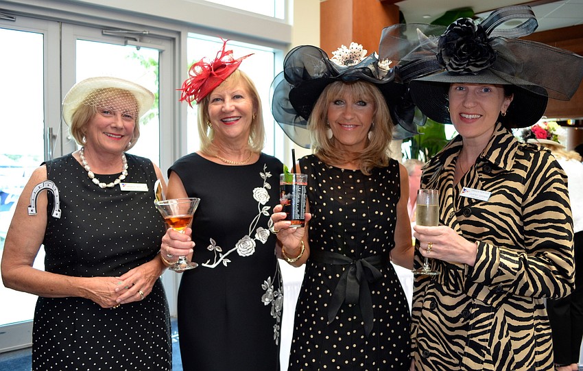 Barbara Sulton, Sandy McAdaragh, Betty Pawlowitz and Courtney Goodman