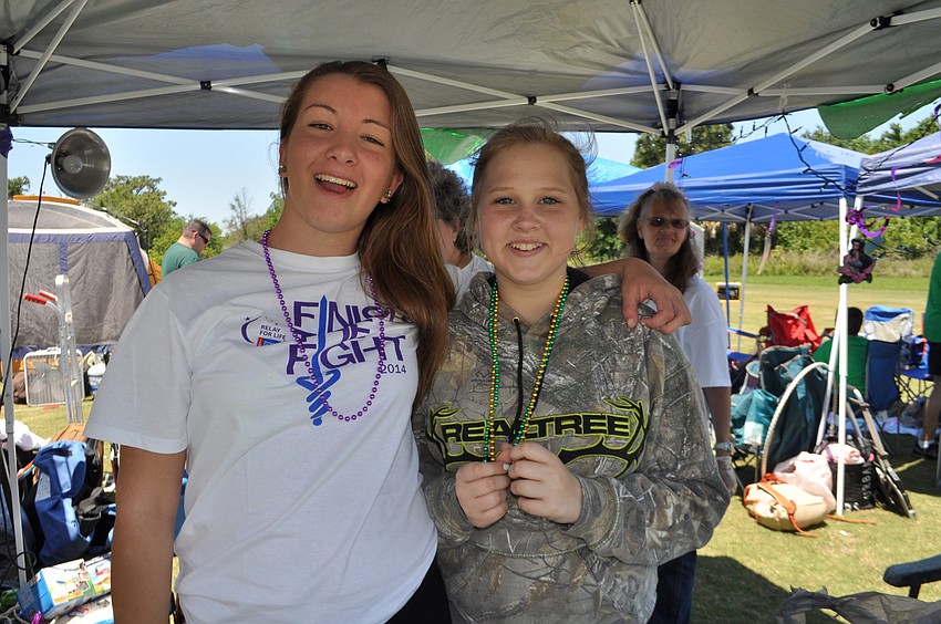 Alexis McNab and Sydney Payne are on team 