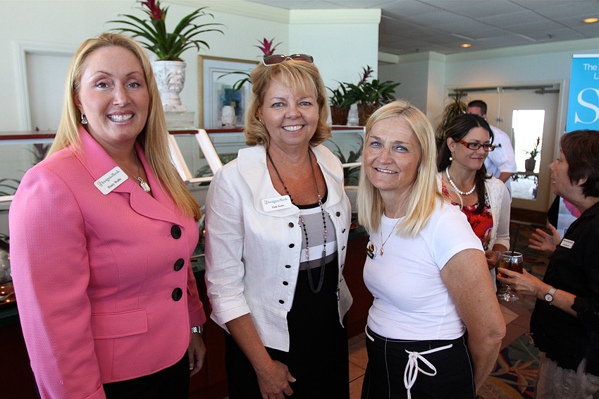 Tracy Wolfe, Tish Scott and Debbie Lamb