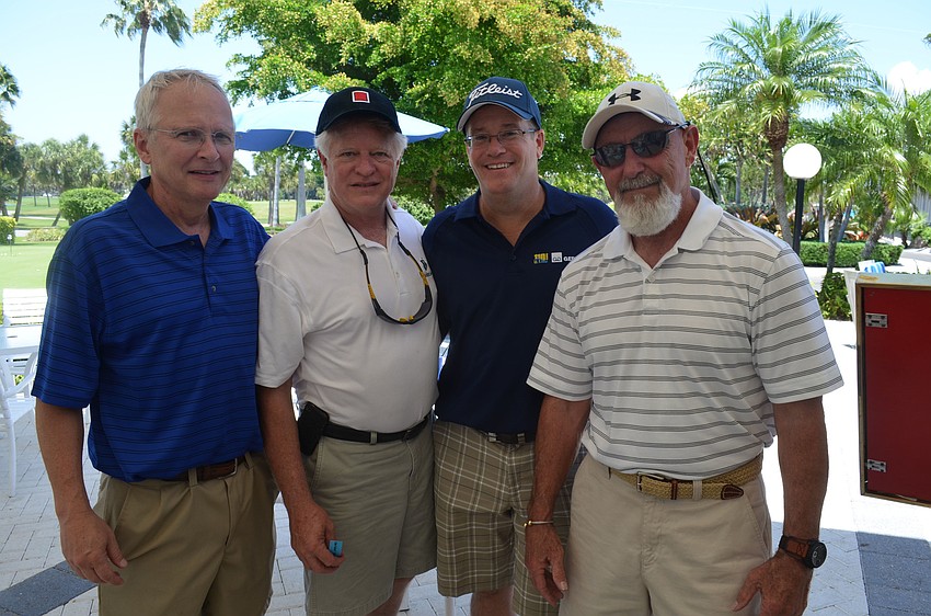 Steve Poling, Steve Seley, Patrick Browne and Terry Howard
