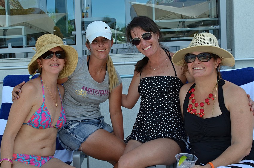 Brigid Saah, Jackie Bohannon, Lydia Chapdelain and Jessica Armstrong