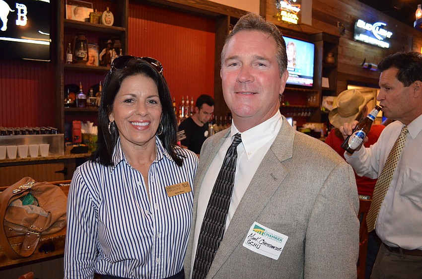 Sandy Moore and Mark Christiansen