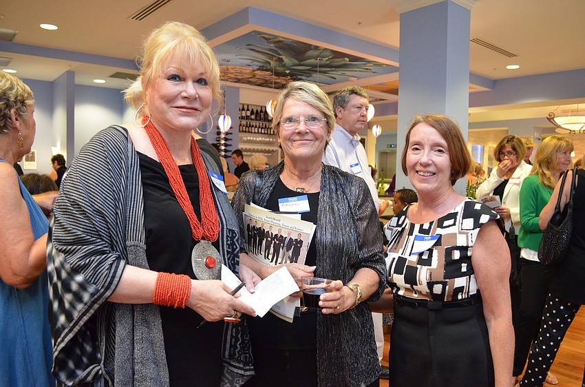 Carole Phillips, Noreen Martinson and Brenda Asher