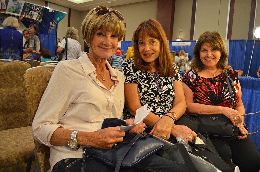 Karen Pemble, Valerie Mafdali and Shelly Simon from Miami