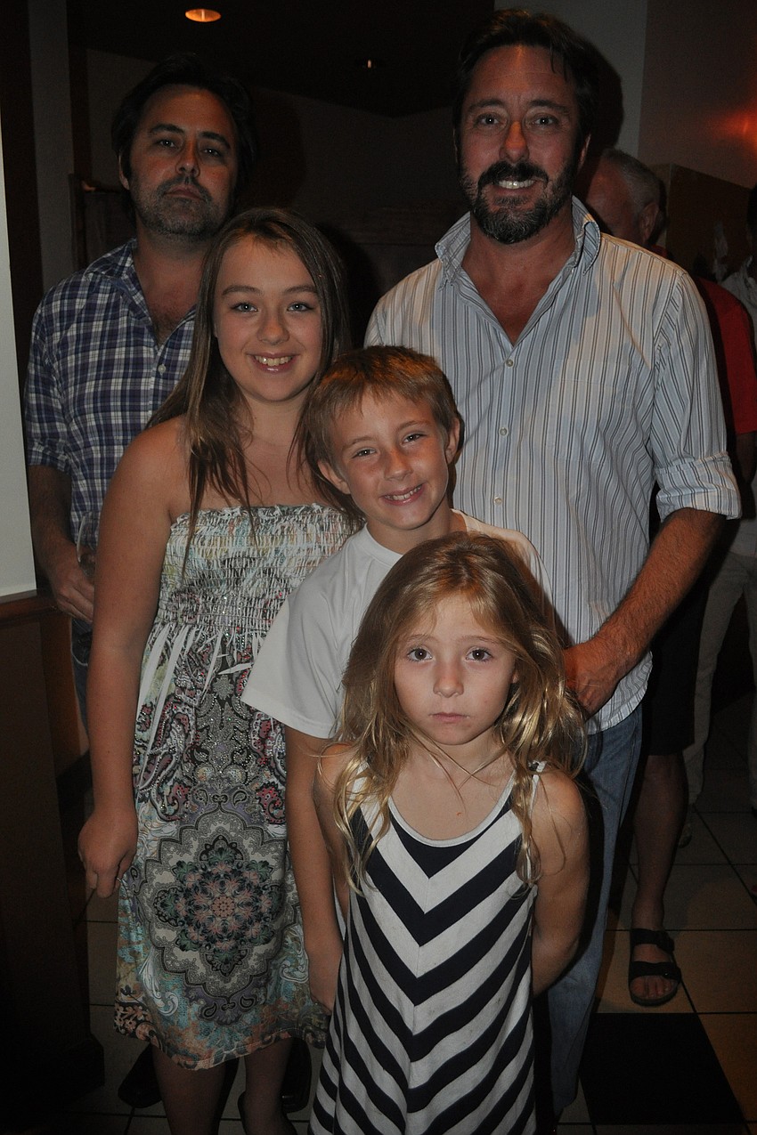 Matt, John, Mia, Aidan and Addison Freeman