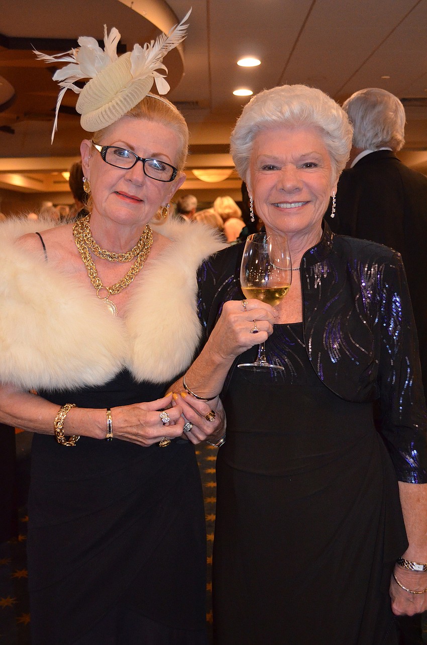 Sally Jaret and Jean Glasser