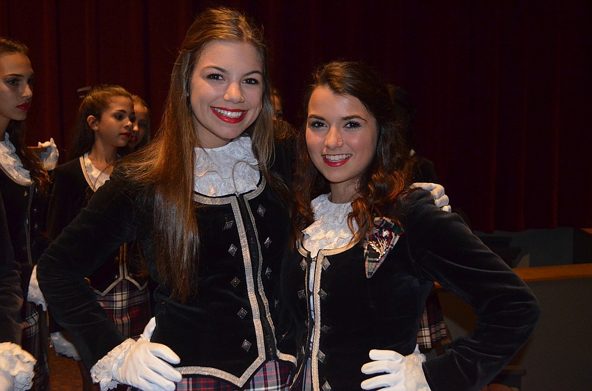 Riverview Hyland dancers Ryann Jasnich and Katherine Broussard