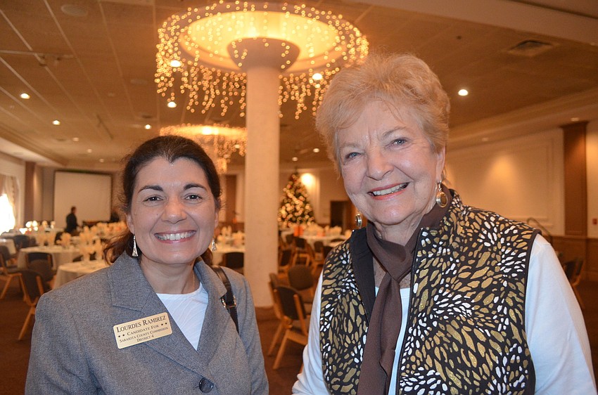 Lourdes Ramirez and Betty McGinnis