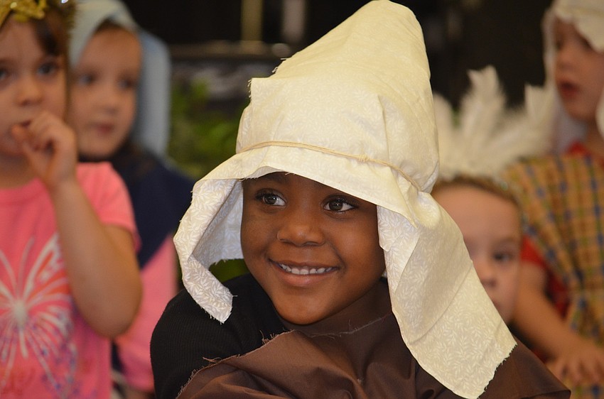 Qui'niyah Monix was all smiles on stage