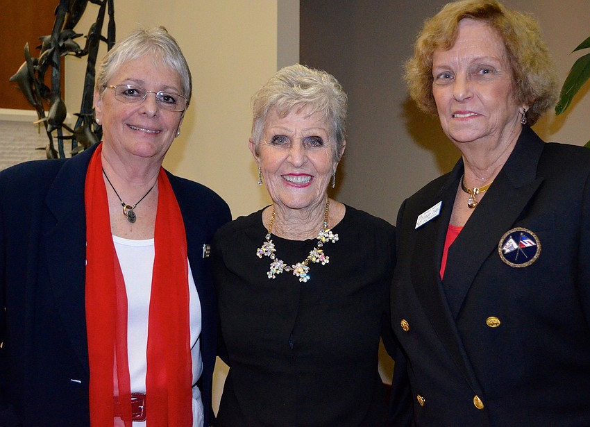 Sandy Beatty, Eloise Hart and Ginger Judge