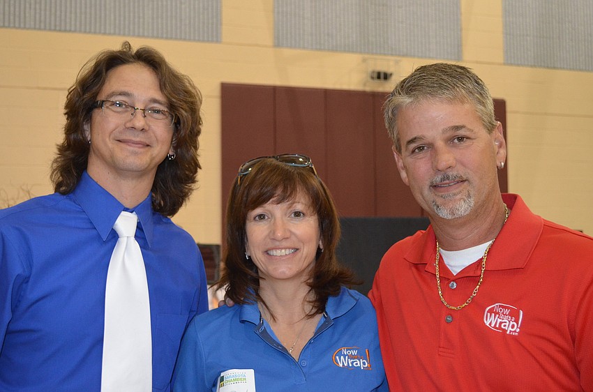 Ric Wetzel with Carol and Keith Bernard