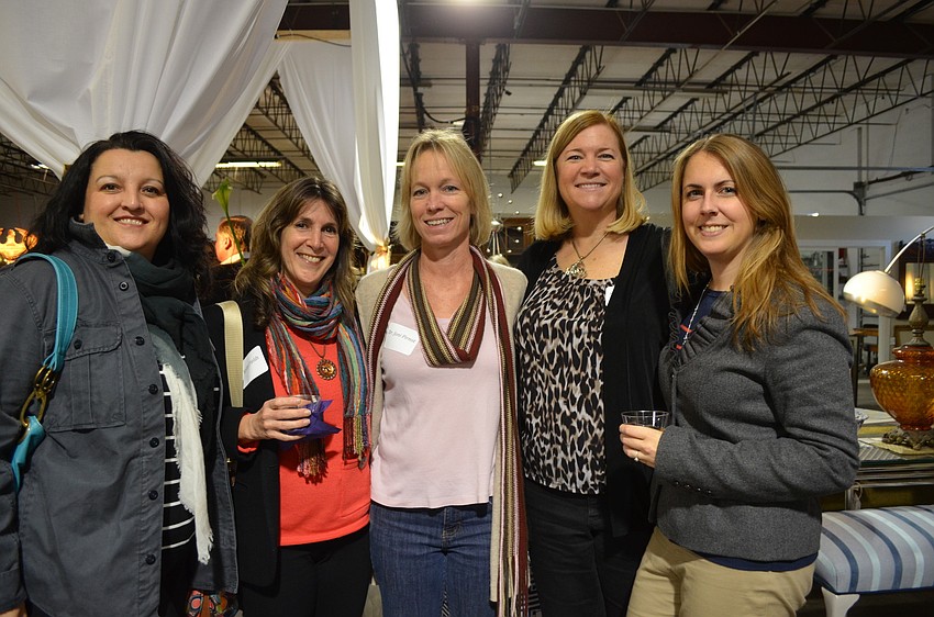 Anna Wasilewska, Kathy Fields, Joni Pirnot, Kay Consigny and Rebecca Williams