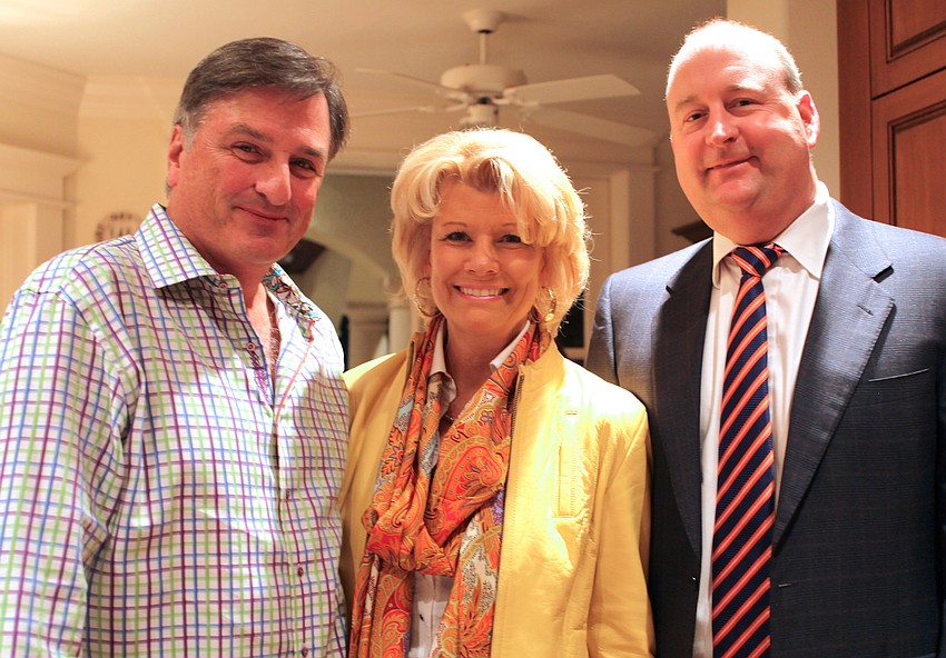 Michael and Katie Moulton with Drayton Saunders