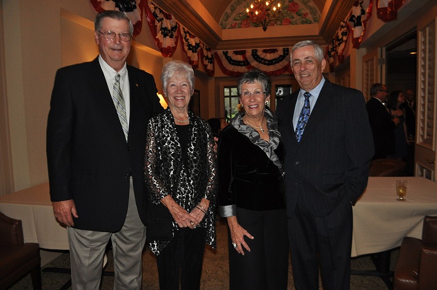 John and Kathi Skelton and Deb and Jim Kehoe co-chaired the golf tournament.